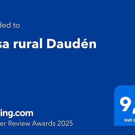 קנטבייחה Casa Rural Dauden מראה חיצוני תמונה